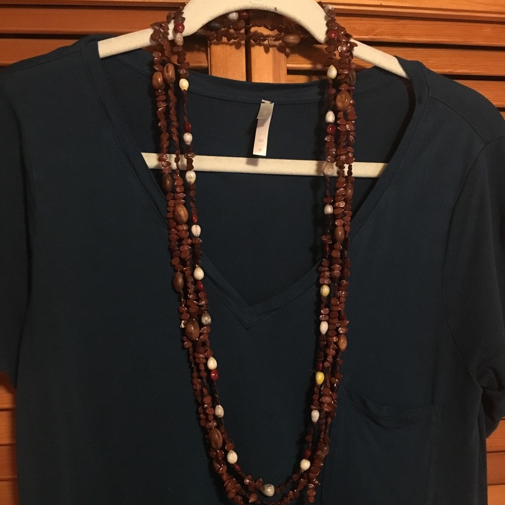 3 beaded necklaces from Jamaica